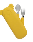 Zoe the Koala cutlery set with silicone case