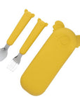 Zoe the Koala cutlery set with silicone case