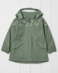 Khaki Colour Changing Kids Rain Jacket & Dungarees SET : 18/24 Months