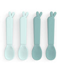 Set of 4 Kiddish Spoons – Lalee ( Varius Colors available )