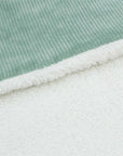 Sherpa Blanket - Mix & Match Collection: Sage Green / 75x100 cm