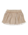 Dirkje girls' tulle skirt taupe