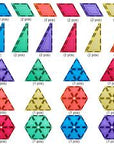 Magnetic Tiles – Geometric Pack (36 Piece)