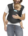 Evolution baby sling in pure cotton – Very easy to wear – Stone Grey