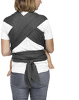 Evolution baby sling in pure cotton – Very easy to wear – Stone Grey