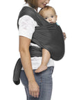 Evolution baby sling in pure cotton – Very easy to wear – Stone Grey