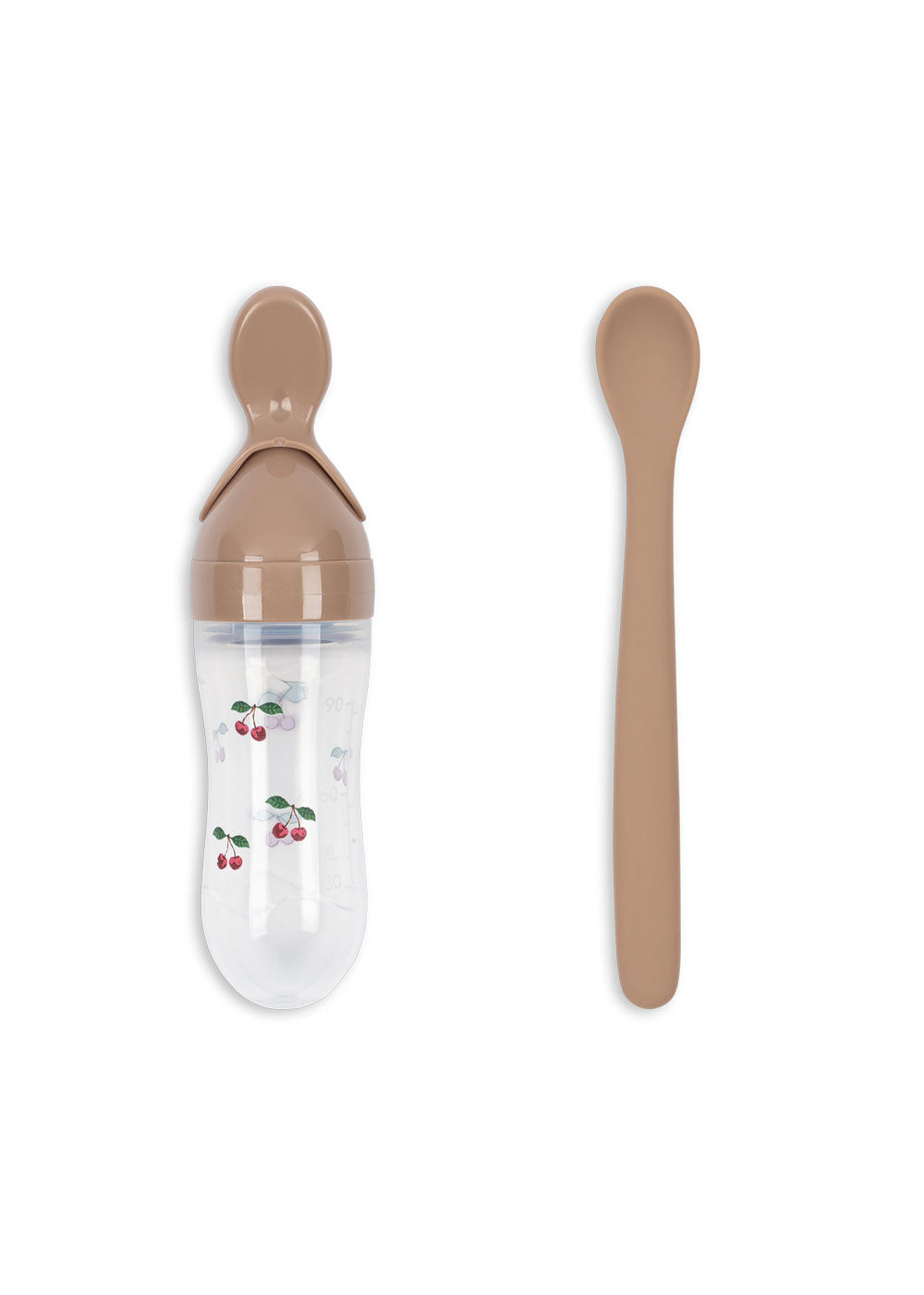 Food Feeding Set (Cherry 🍒 and Lemon 🍋)