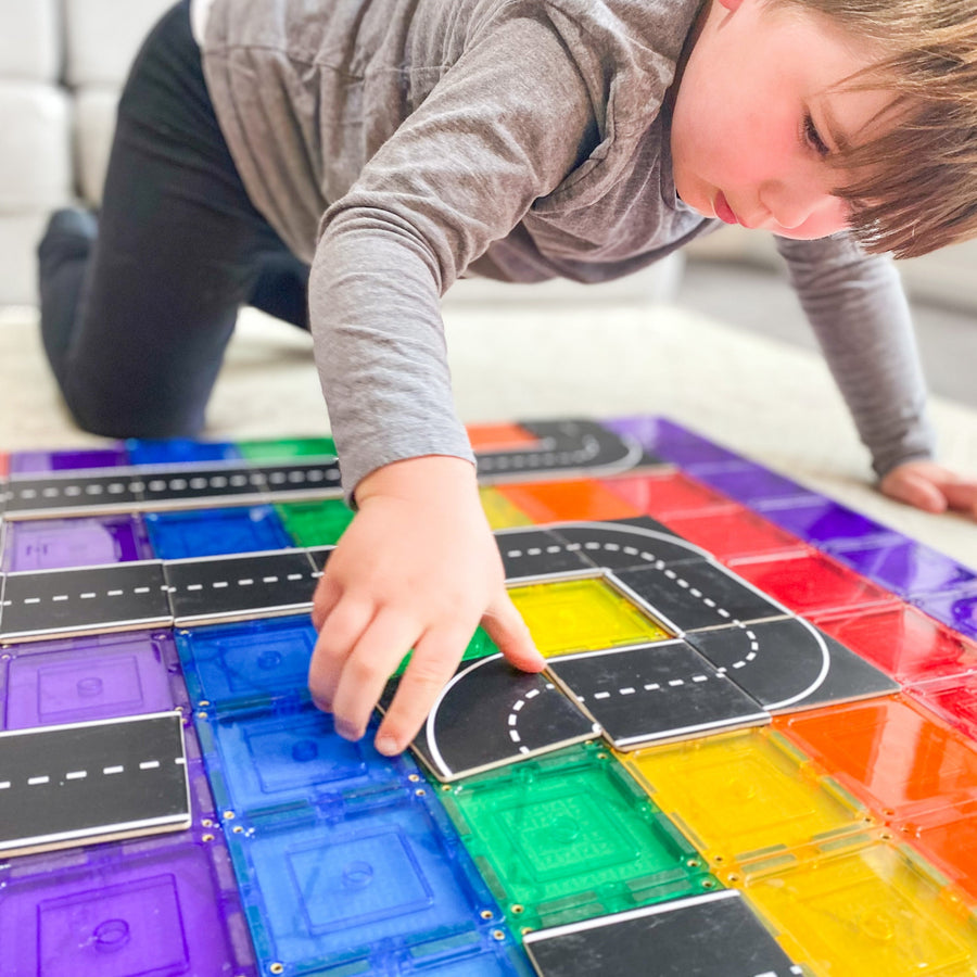 Magnetic Tiles – Road Pack (40 Pieces)