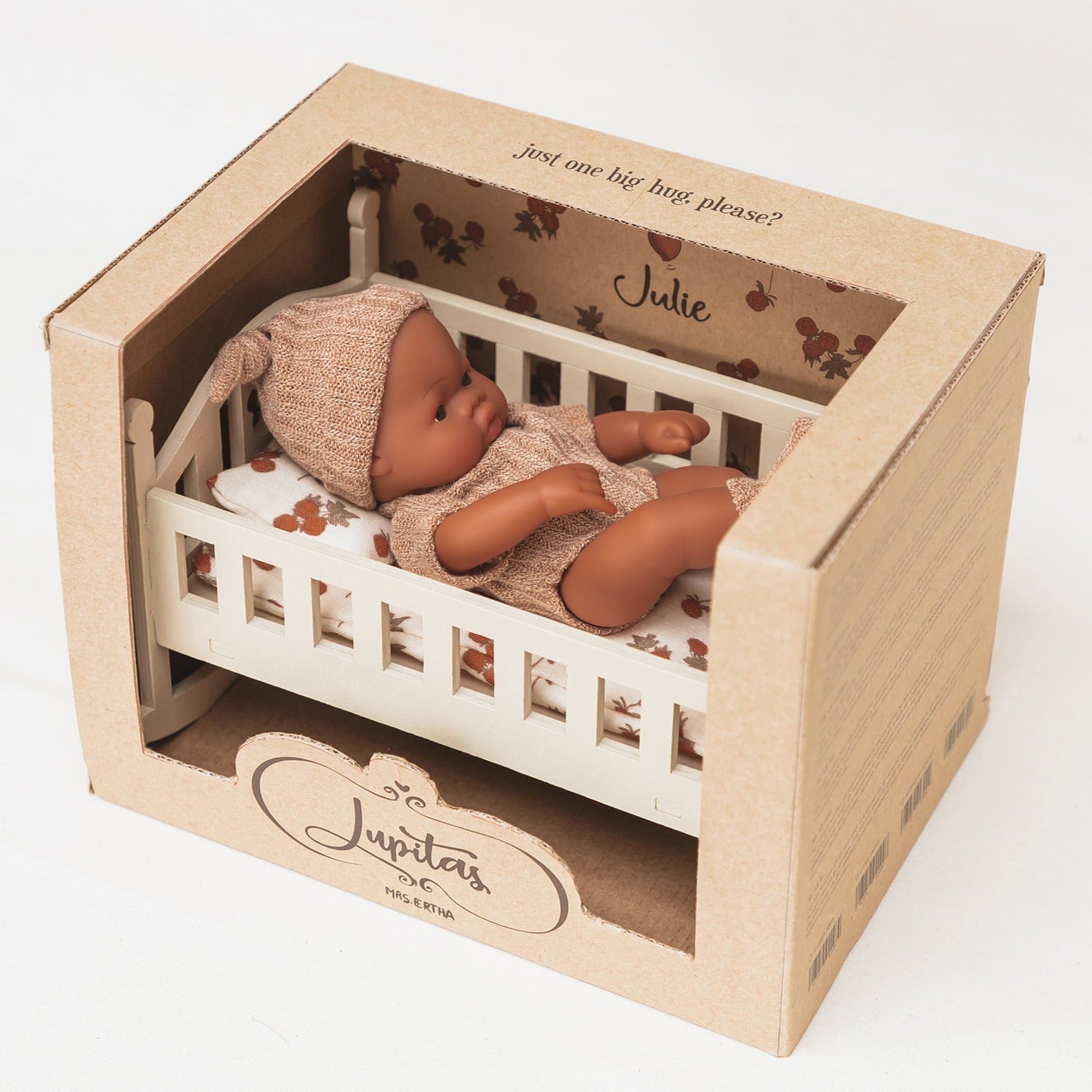 Lupitas - 20 cm Dolls - Julie - Raspberry Bunchs