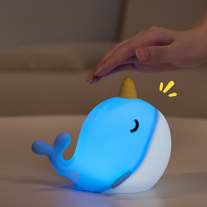 Narwhal Whale Night Light