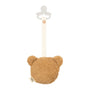 PACIFIER HOLDER - TEDDY - CARAMEL BROWN