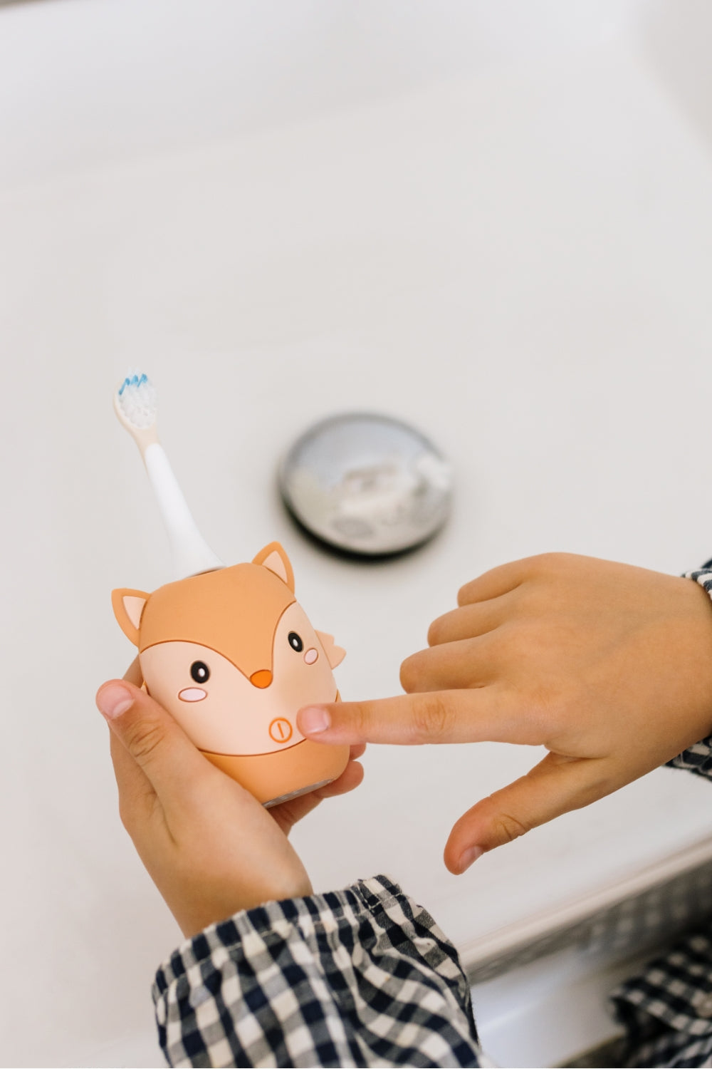 Zoofamily Fox Kids Sonic Electric Toothbrush 🦊✨