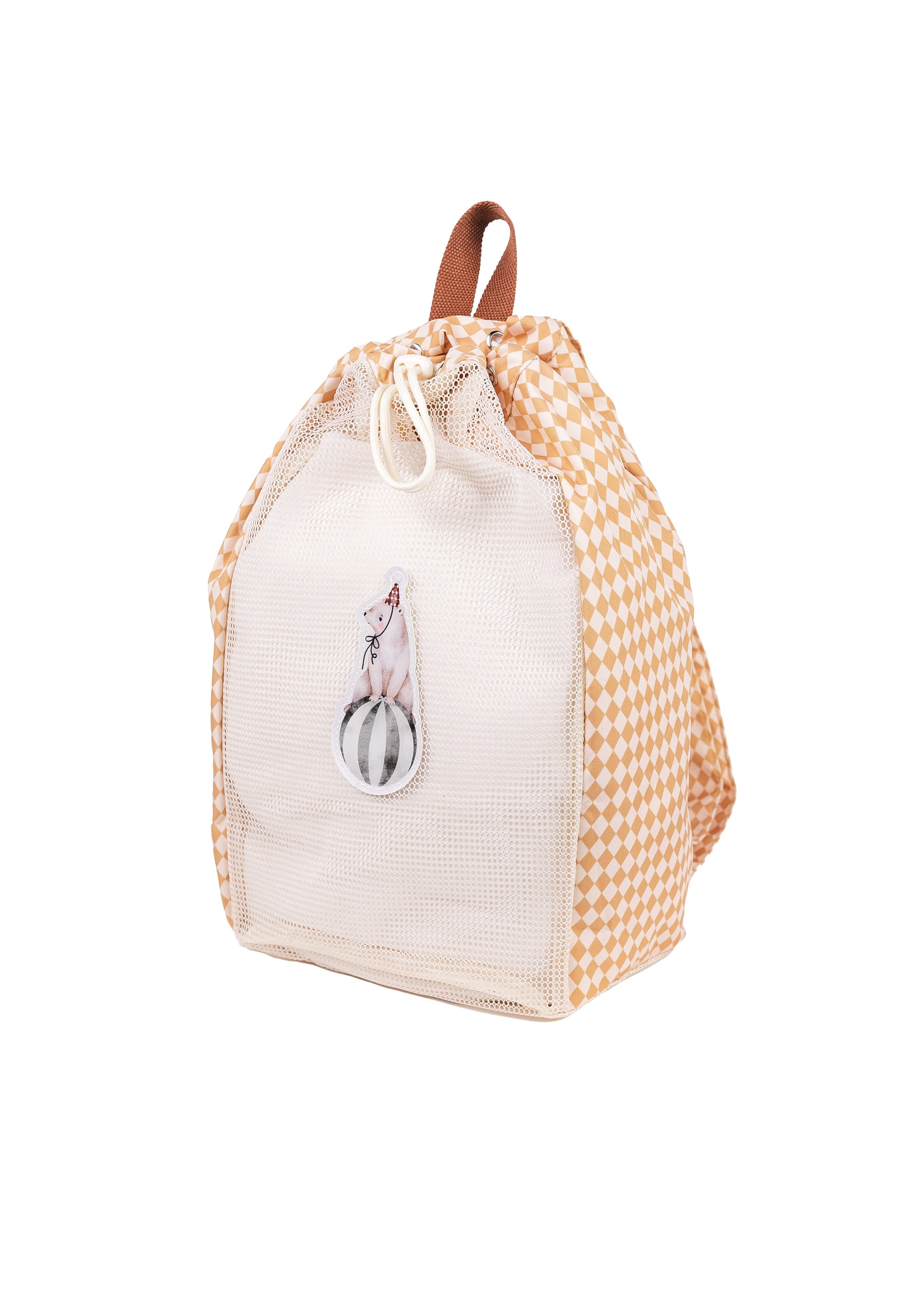 Beach Net Backpack - Speckled Diamond