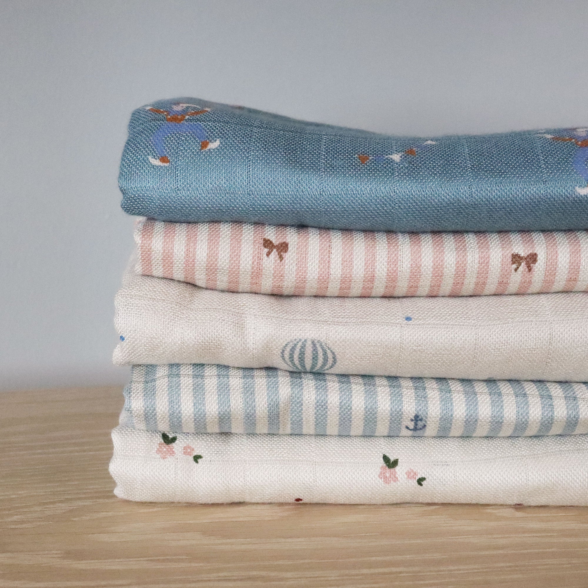 Josephine Bamboo Muslin Cloth (2-Pack)