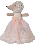 Baby mouse in gown - Powder