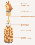 Giraffe Bestie Bottle-  ASOBU | Elevate Your Everyday Water Bottle