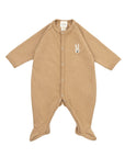 SLEEPSUIT WITH BUNNY EMBROIDERY