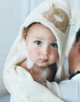 BABY BATH TOWEL WITH HOOD – TEDDY
