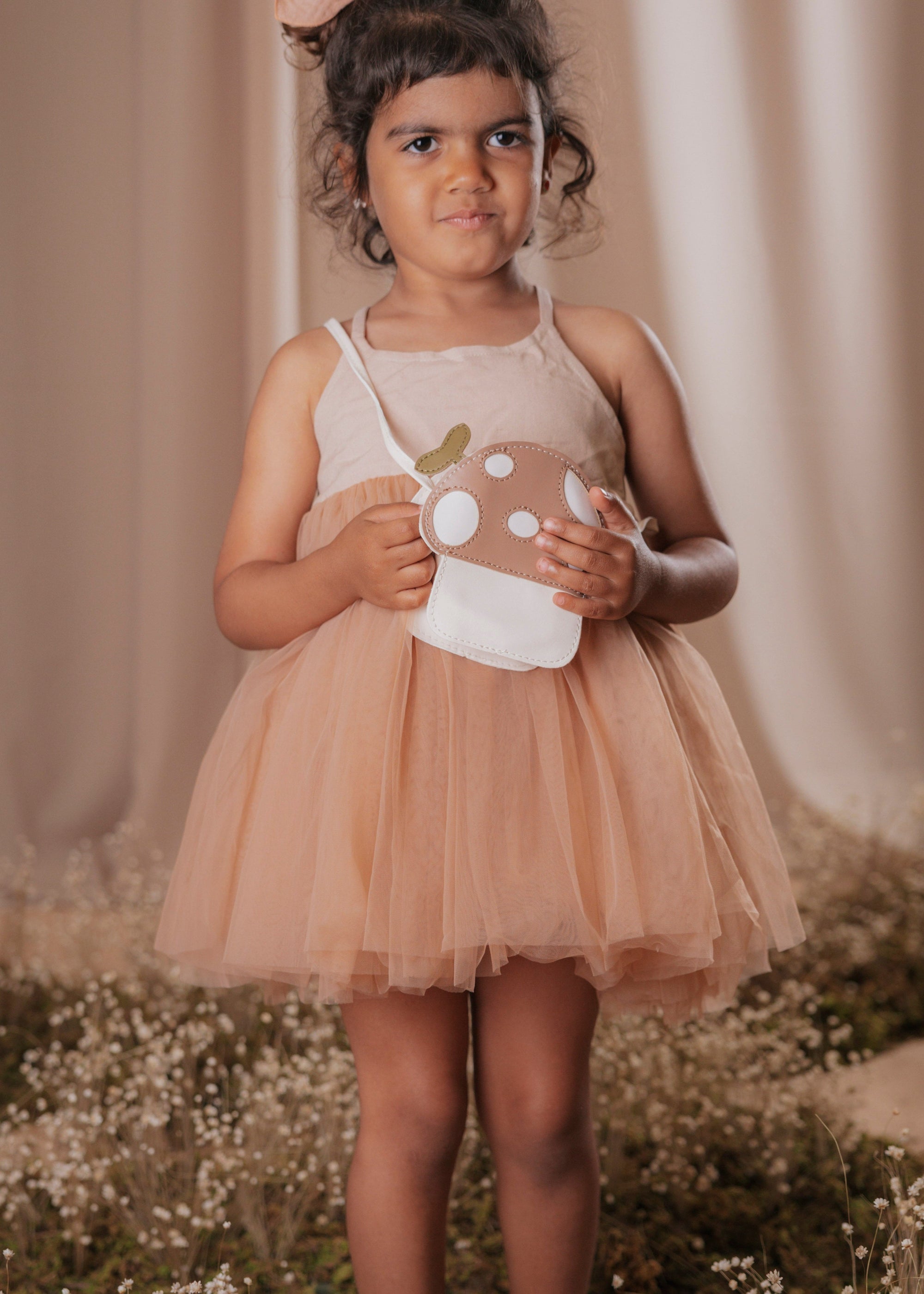 Rosie Dress - Blush and Nude