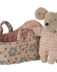 Baby mouse in carry cot - Maileg