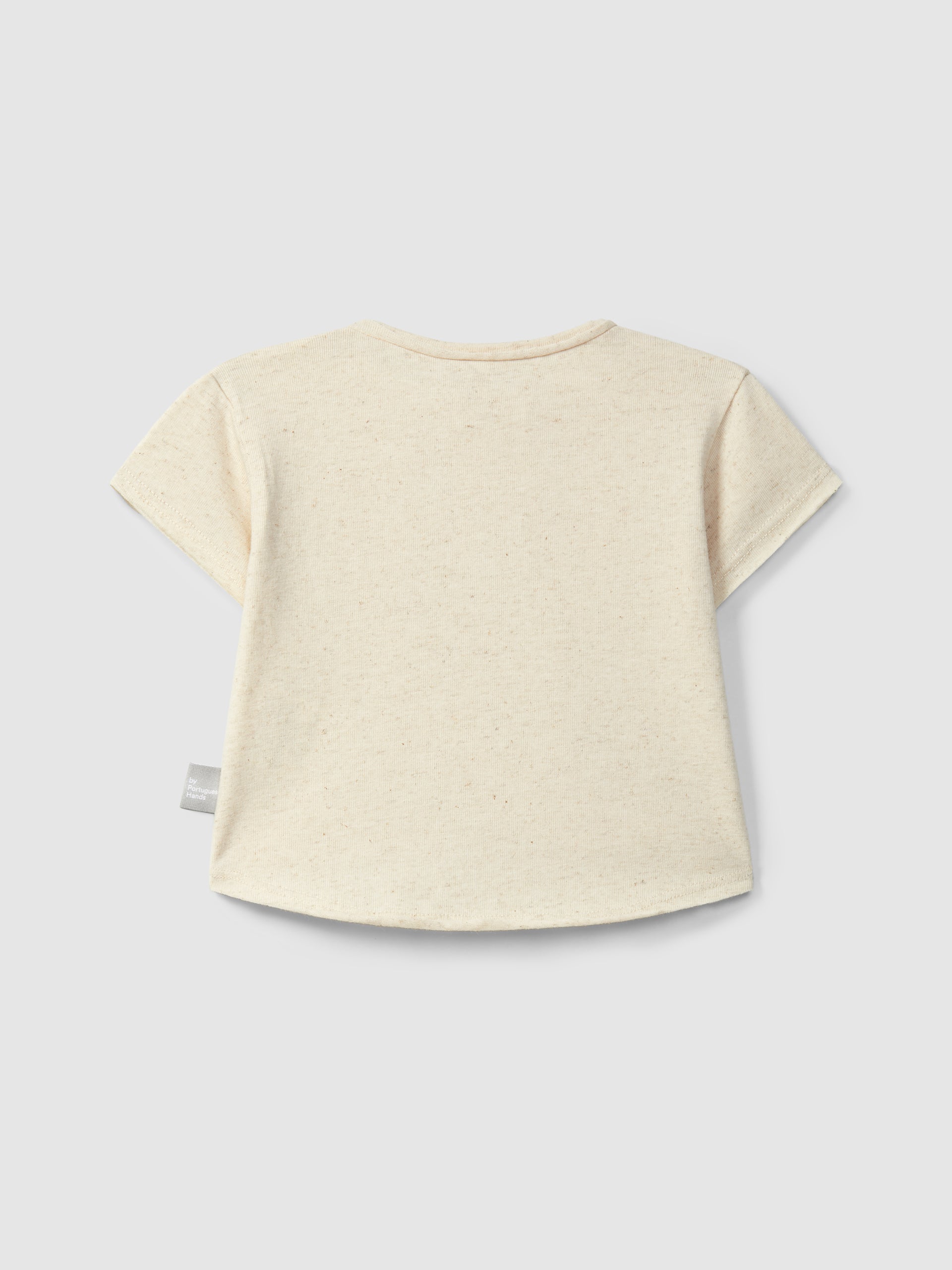 T-shirt with pocket - Linen