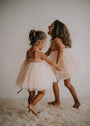 Rosie Dress - Blush and Nude