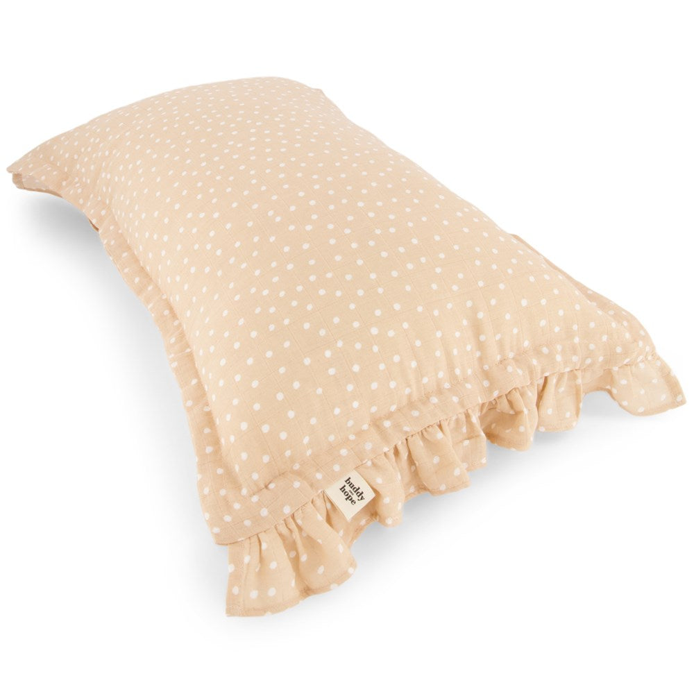 Buddy &amp; Hope Muslin Crib Bedding Set Dusty Rose