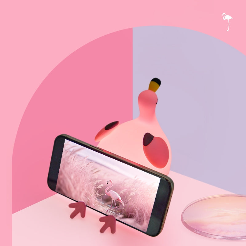 Flamingo Silicone Night Light