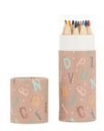 Tube Of 12 Funny Letters Pencils