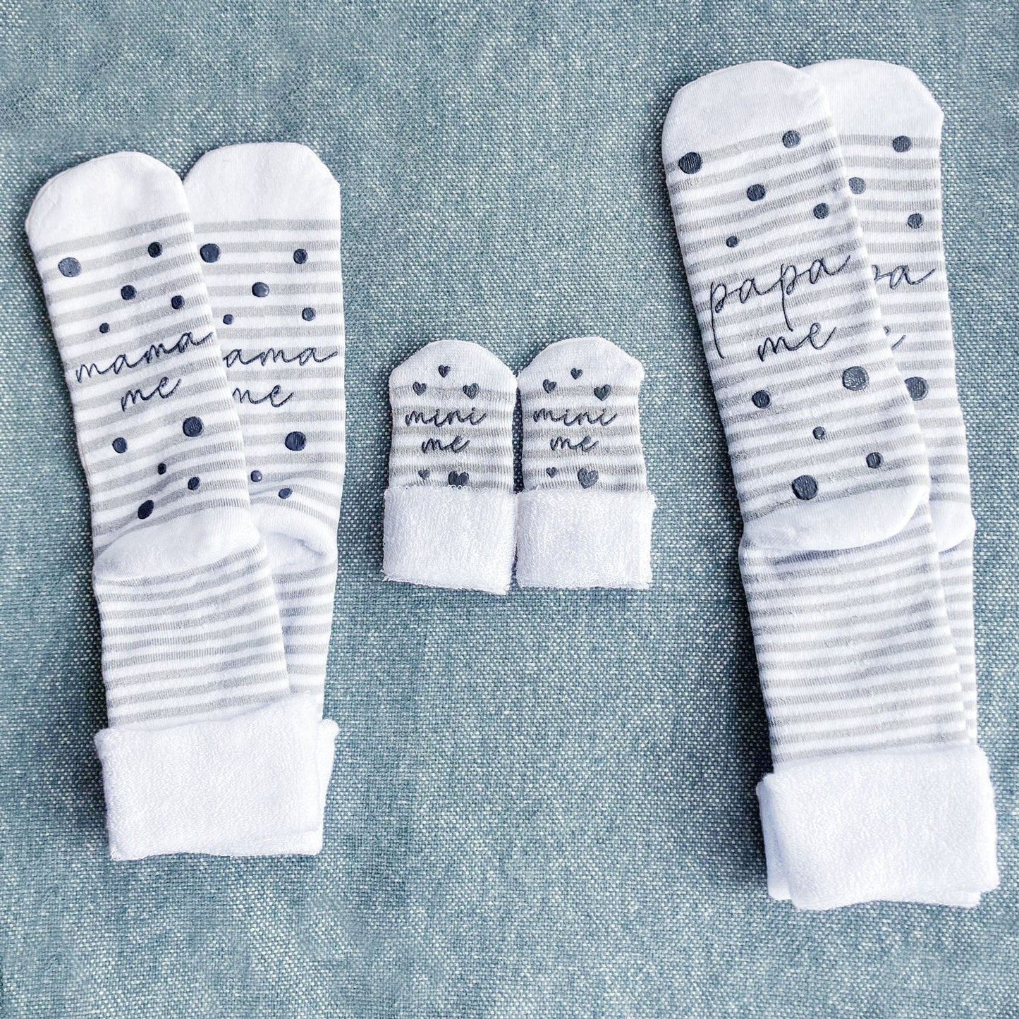 Matching Bamboo Family Socks – Mama, Papa &amp; Mini Me 🤍