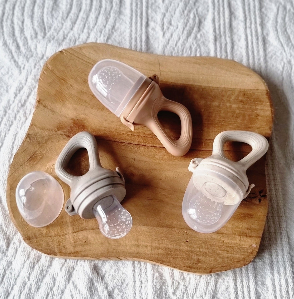 Fruit Food Pacifier - Soft Brown