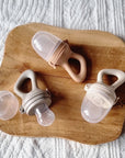 Fruit Food Pacifier - Soft Brown