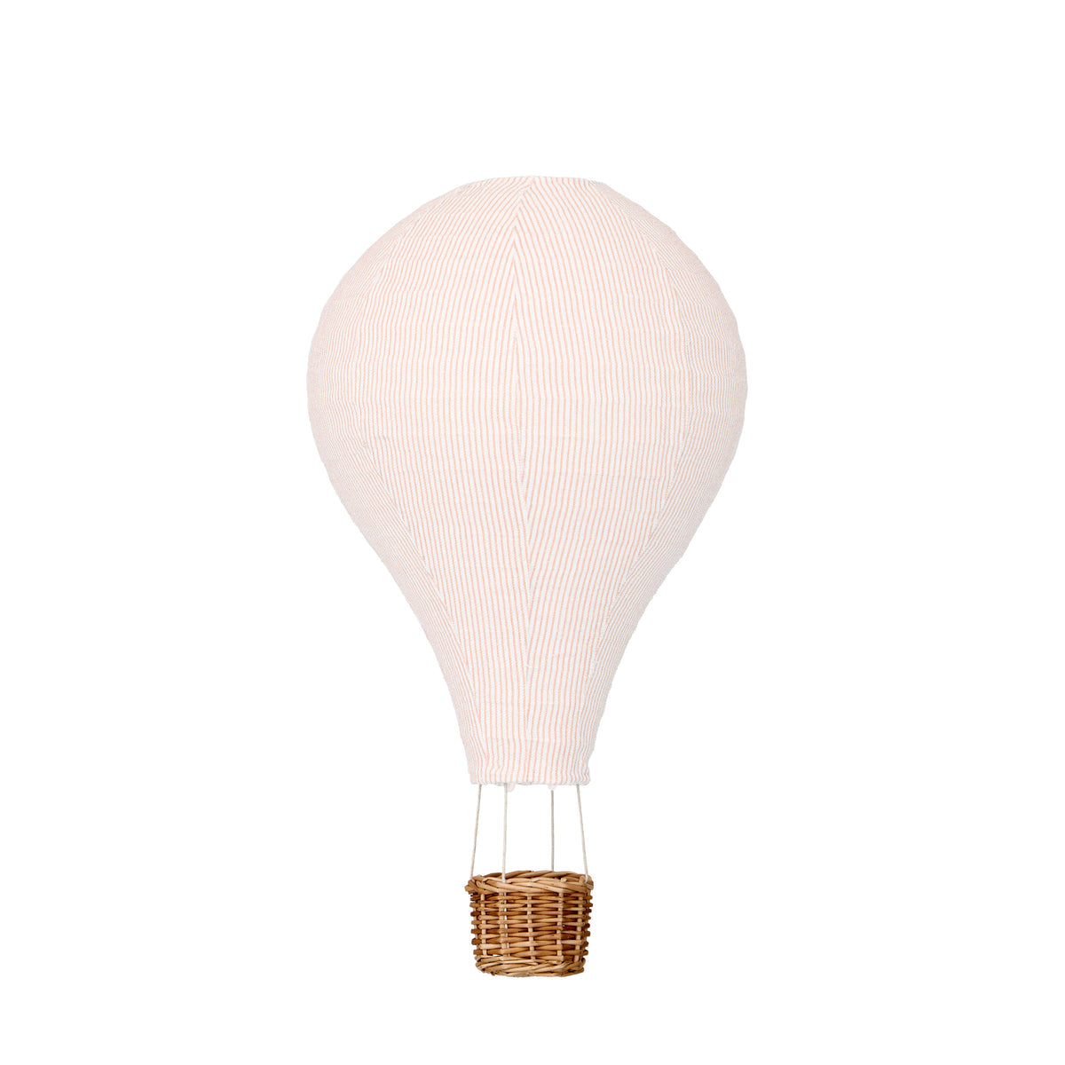 Lamp Shade, Hot Air Balloon – Classic Stripes Rose