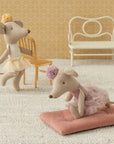 Ballerina mouse, Little sister - Off white