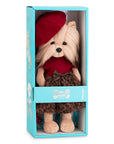 Lucky Doggy – 38 cm Plush Toy 🐶❤️/Mademoiselle