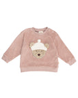 Wooly Organic Embroidered Teddy Sweater – GOTS – AW26
