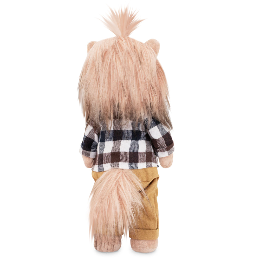 Lucky Doggy – 38 cm Plush Toy 🐶💙/Staylish boy
