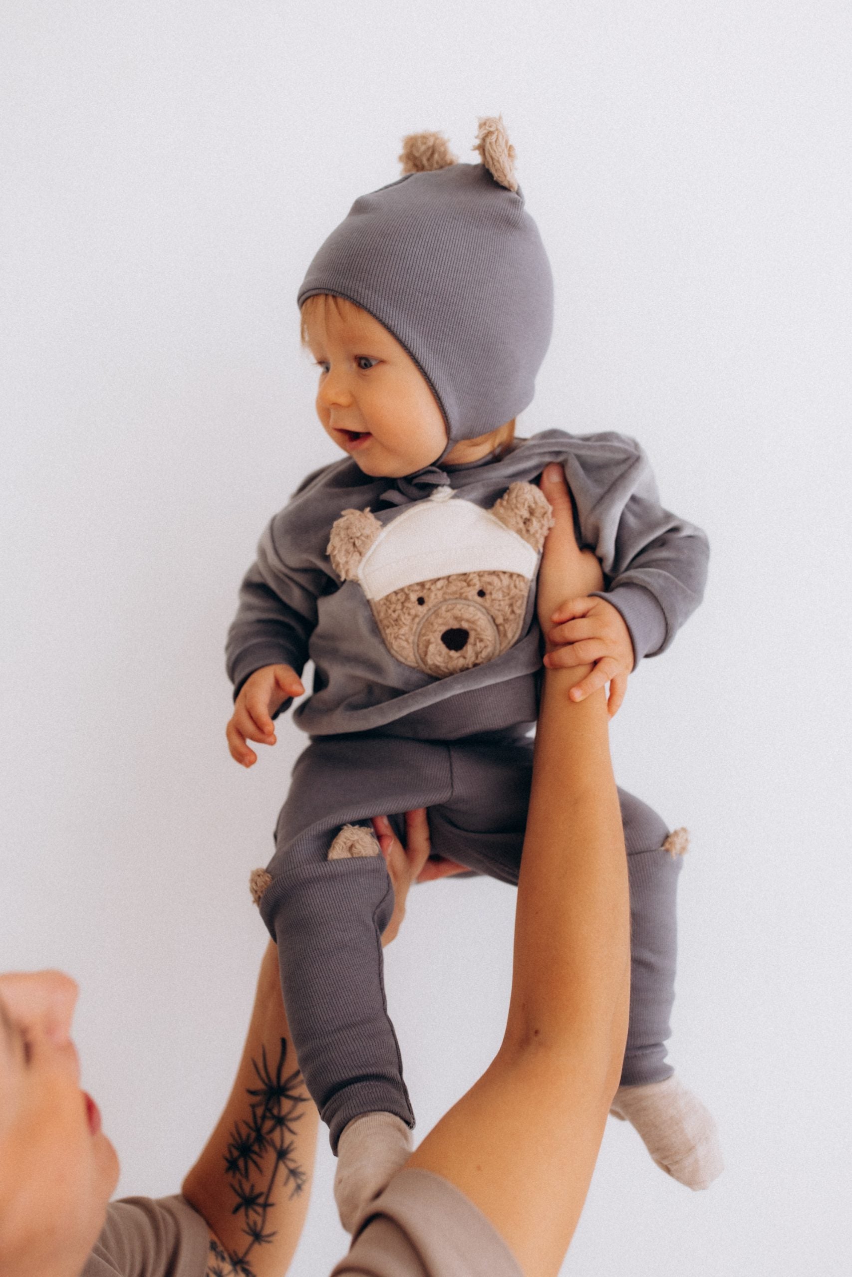 HAT WITH TEDDY EARS – GOTS – AW26