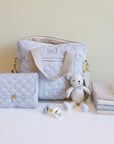Changing Bag w/pram straps - OCS - Classic Stripes Blue