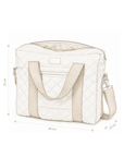 Changing Bag w/pram straps - OCS - Classic Stripes Blue