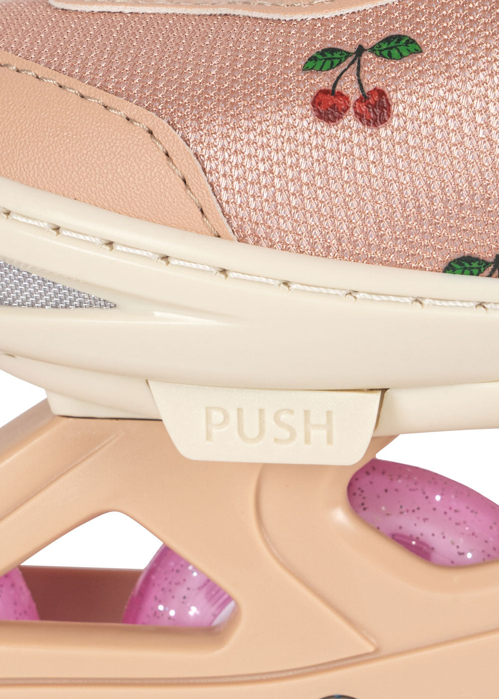 LIGHT UP ROLLER SKATES - Cherry Blush🍒