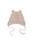 MERINO WOOL/SILK HAT WITH TEDDY EARS – AW25