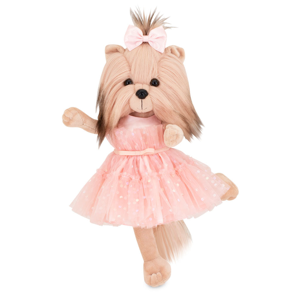 Lucky Doggy – 38 cm Plush Toy 🐶🩷/Honey Pie