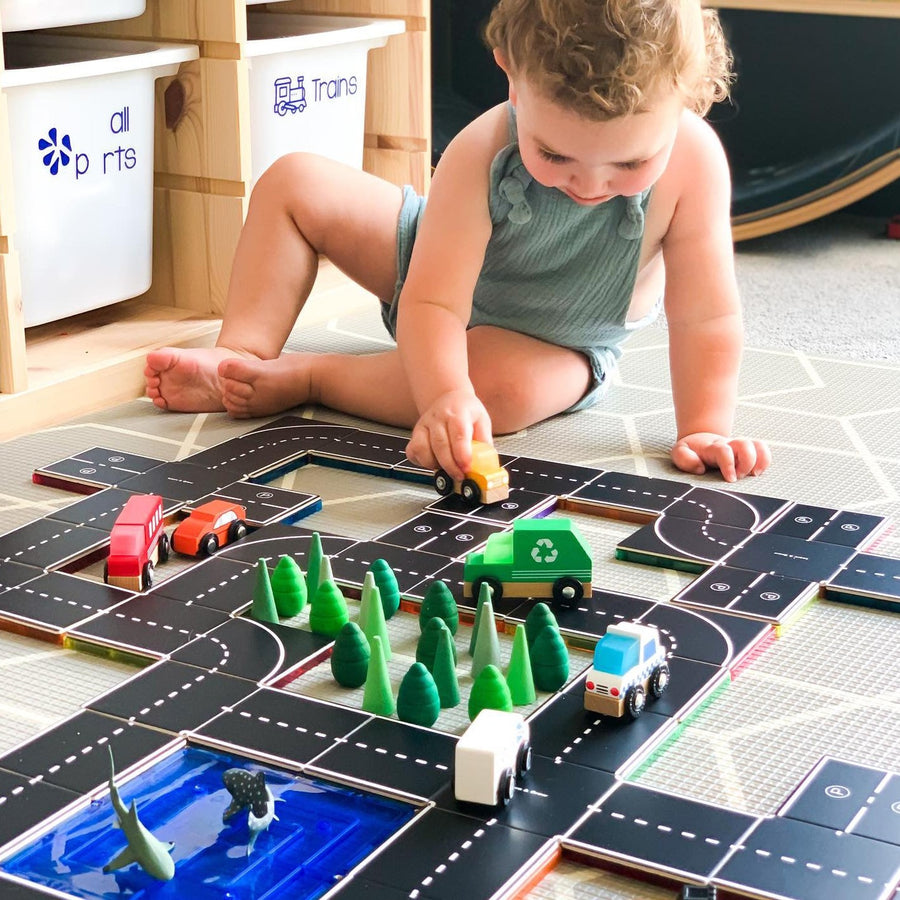 Magnetic Tiles – Road Pack (40 Pieces)