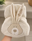 BATH TOWEL WITH HOOD – BUNNY (BIG SIZE)