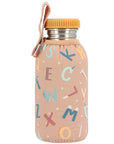 Customizable Basic Mustard Steel Bottle 500ml