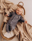 EMBROIDERED SLEEPSUIT – GOTS – AW26