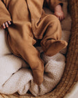 SLEEPSUIT WITH BUNNY EMBROIDERY