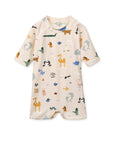 Thor Baby Swim Jumpsuit Around the world / Sandy