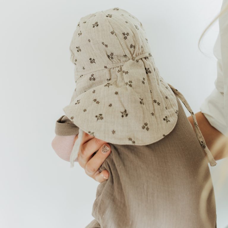 MUSLIN SUN HAT – GOTS – SS25